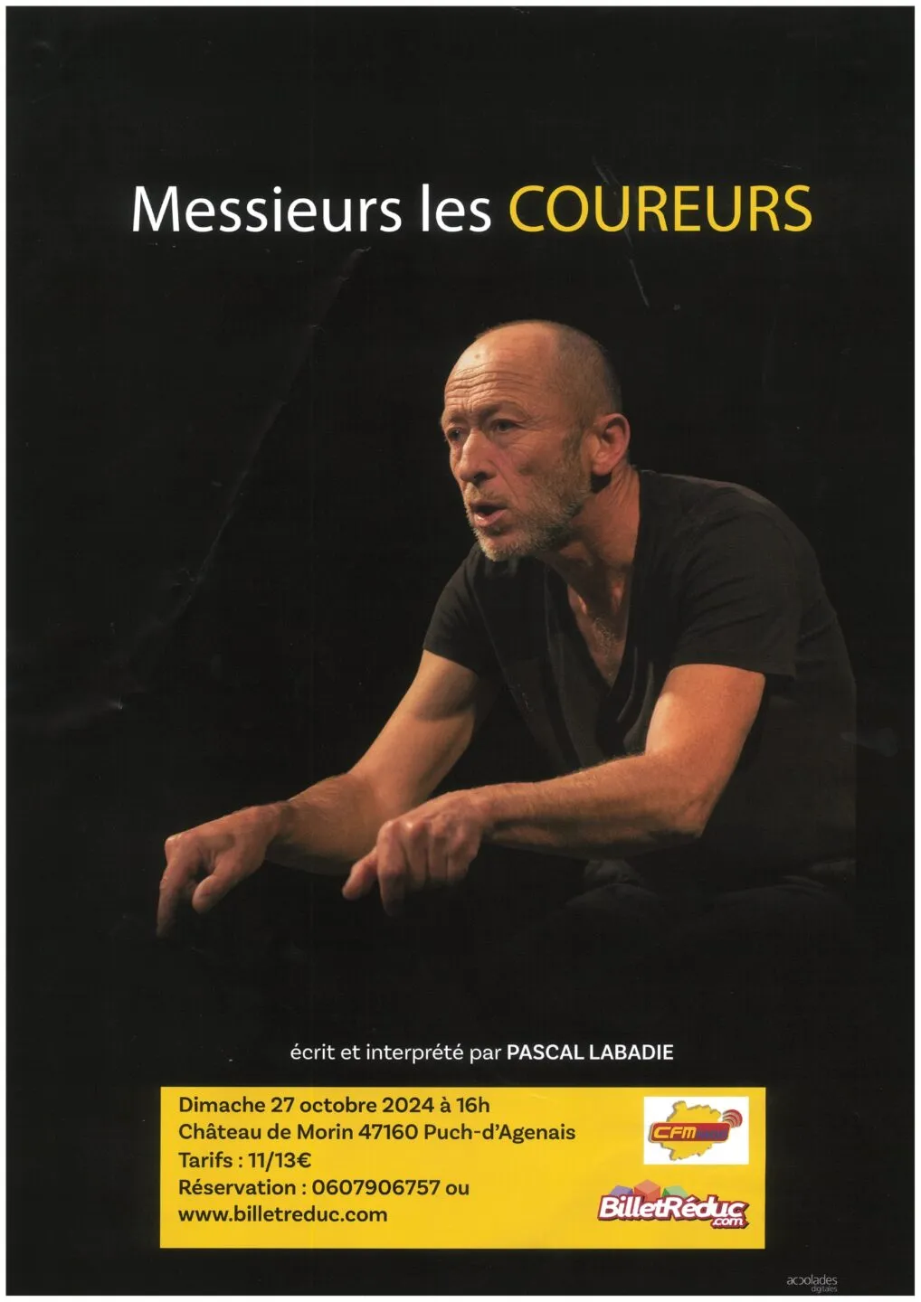 Théâtre "Messieurs les coureurs"