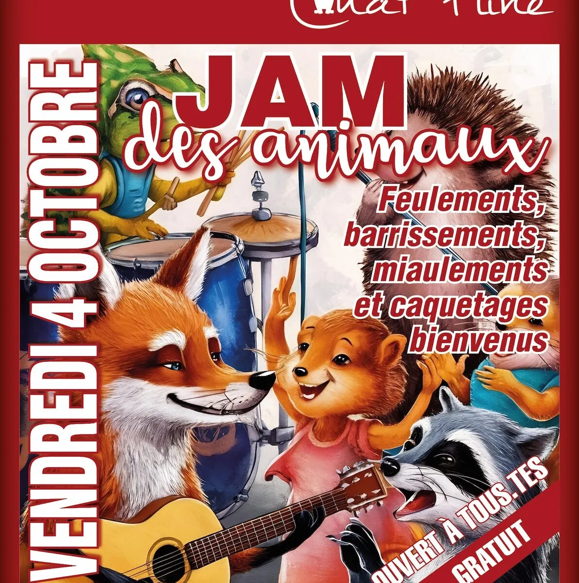 Soirée Jam des animaux