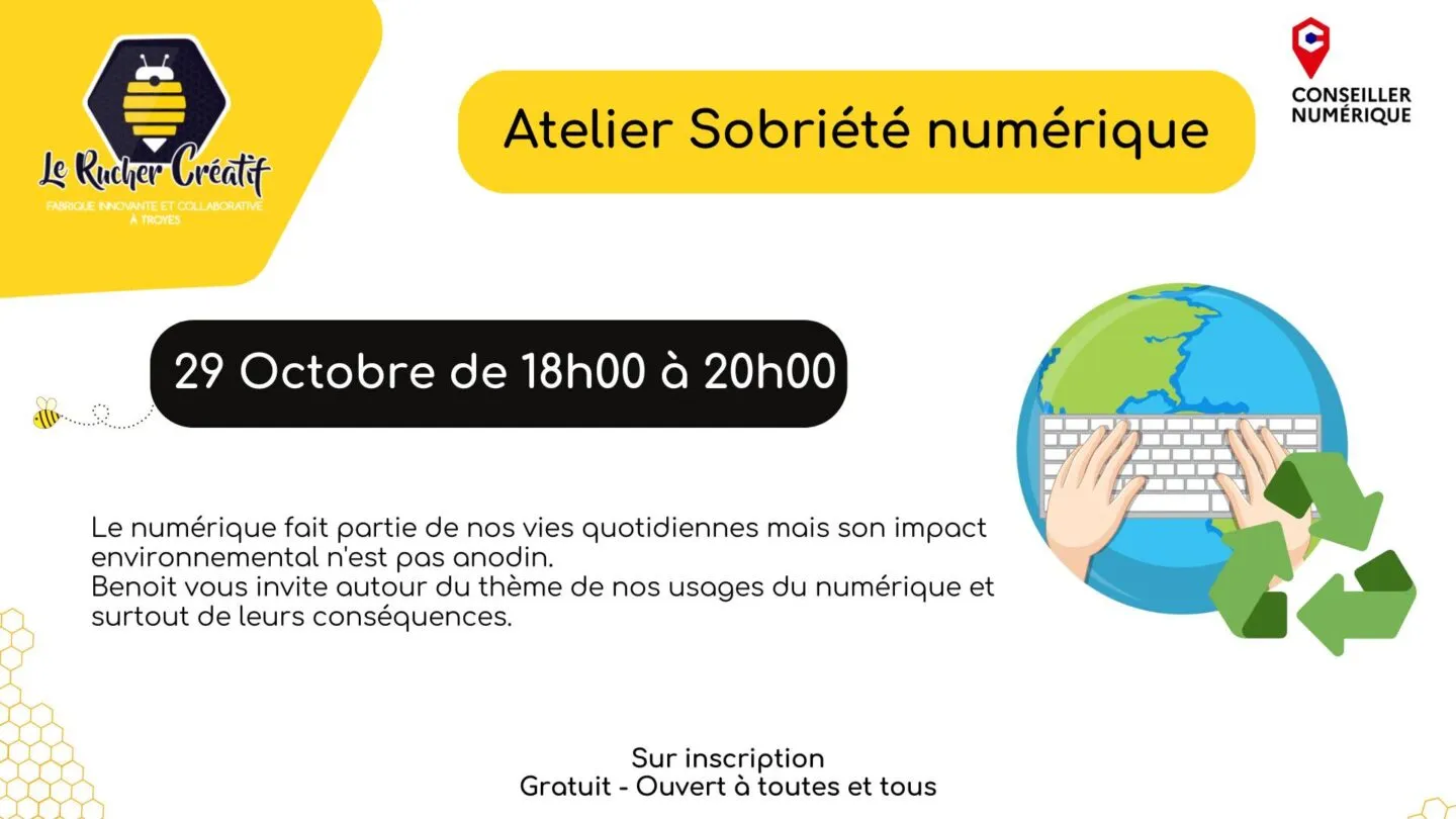 Atelier Sobriété numérique