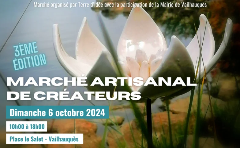 MARCHÉ ARTISANAL DE CRÉATEURS À VAILHAUQUÈS