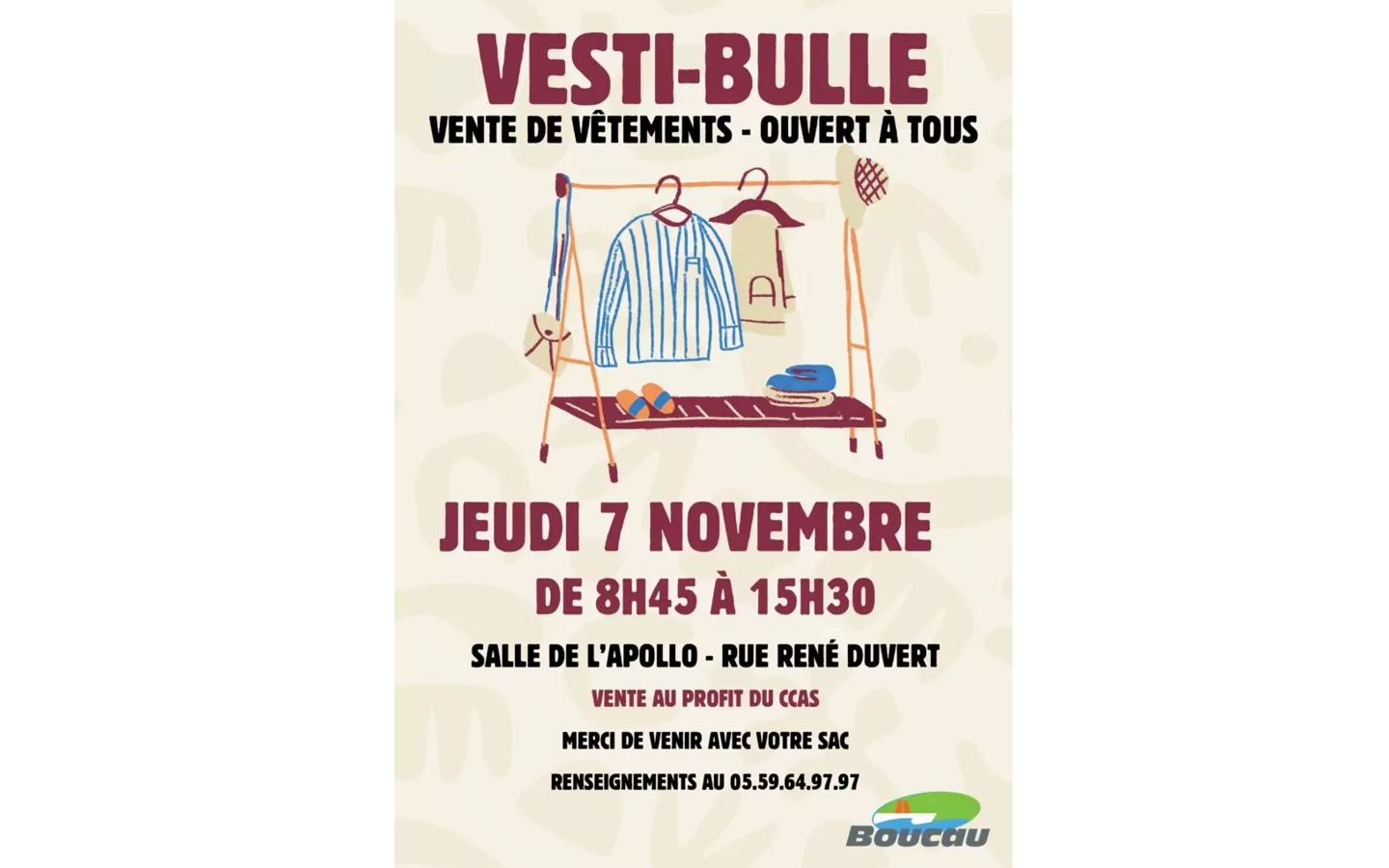 Vesti-bulle Vente de vêtements