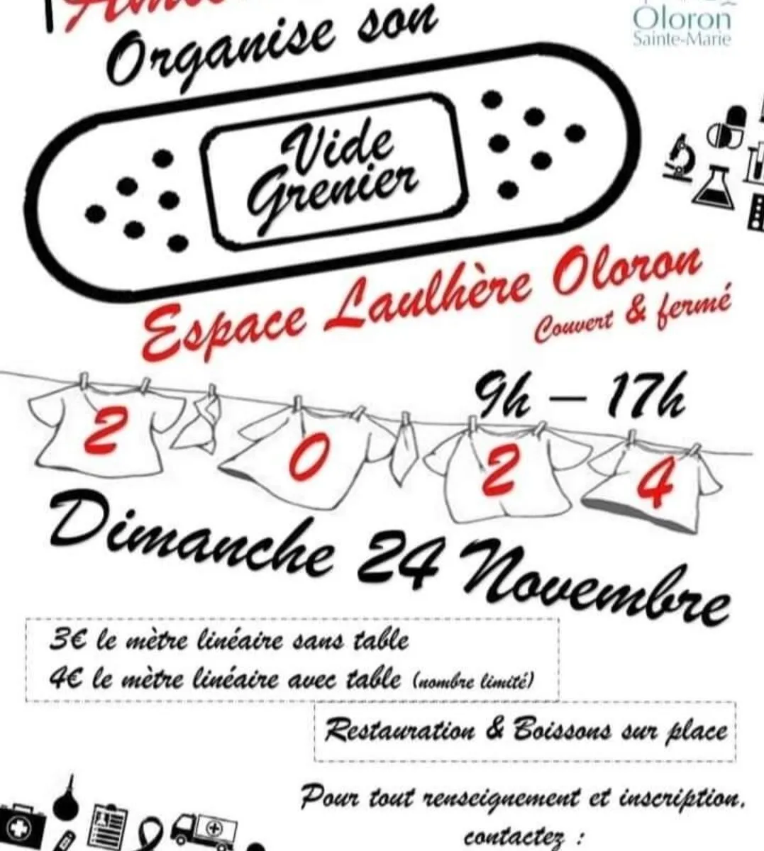 Vide grenier de l'Amicale du Centre Hospitalier