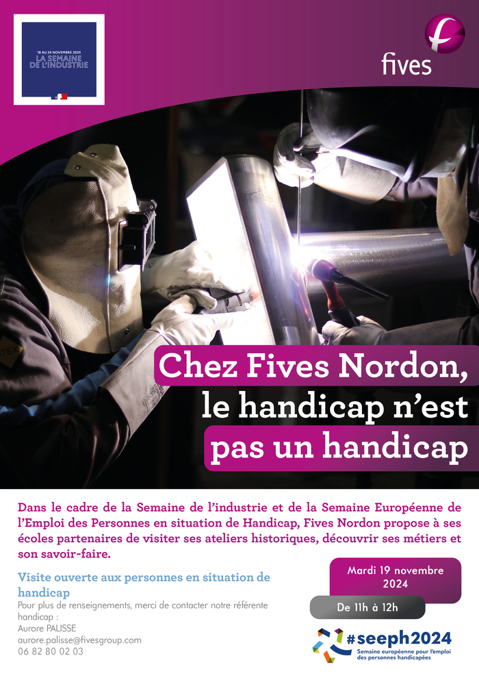 Visite des ateliers de Fives Nordon à Nancy Fives Nordon Nancy