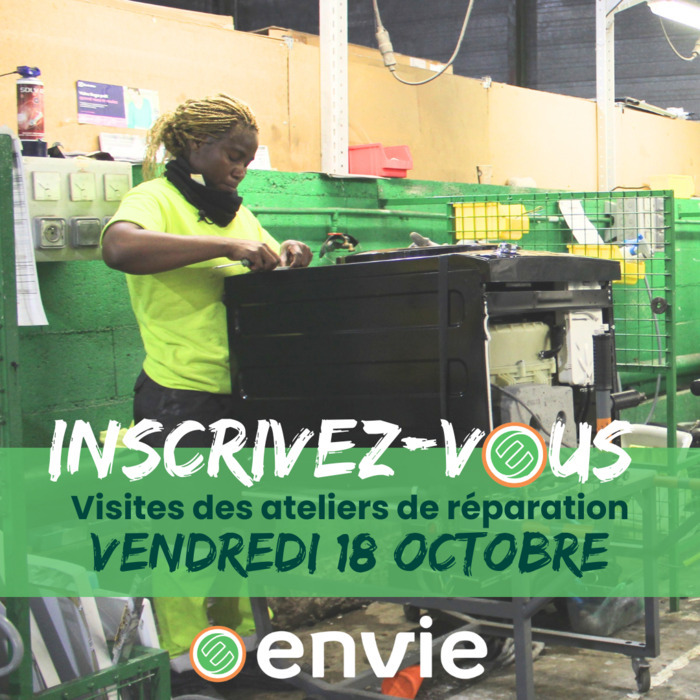 Visite des ateliers - Envie Rhône Envie Rhône Alpes Villeurbanne