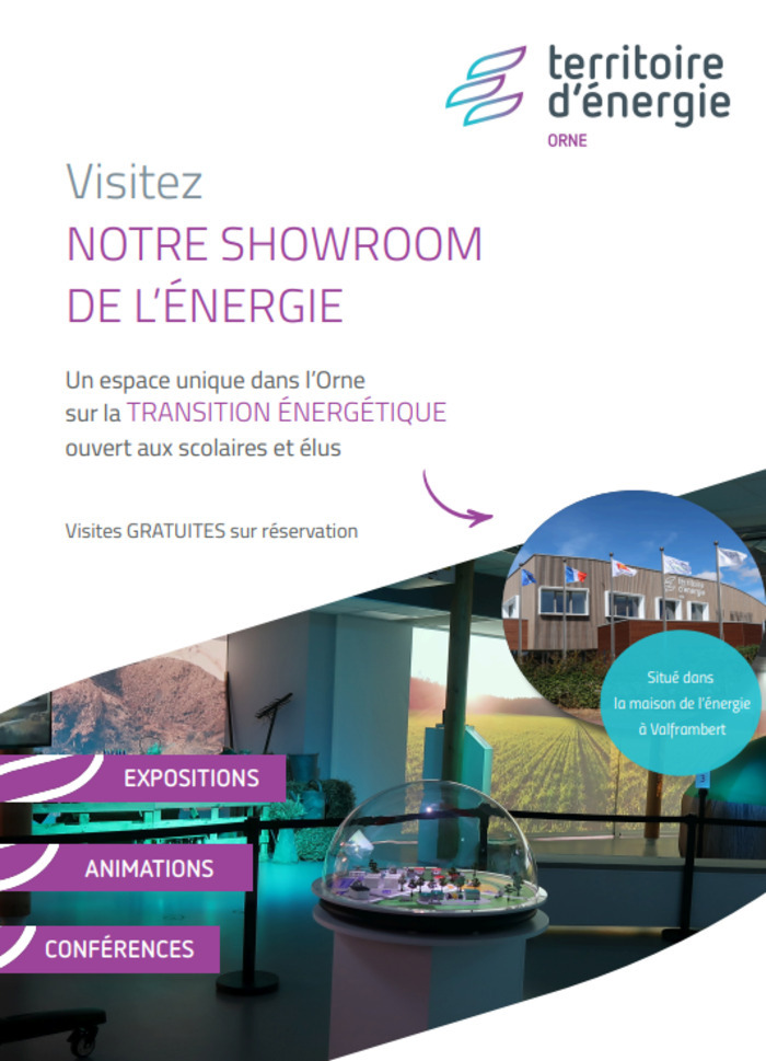 Visite showroom TE61 métiers de l'énergie Valframbert Valframbert