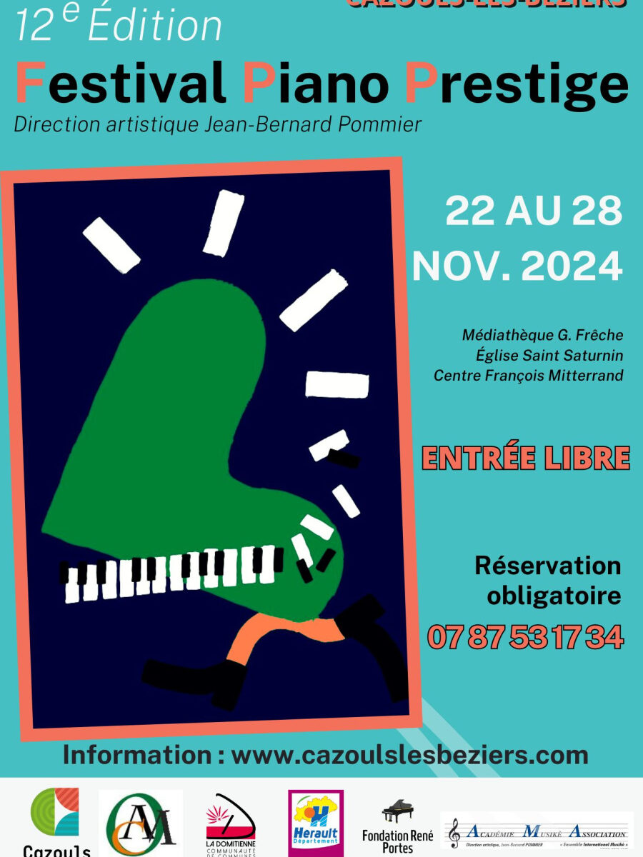 12ÈME FESTIVAL PIANO PRESTIGE