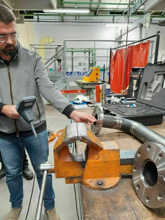 A LA DECOUVERTE DES METIERS DU CONTROLE DES SOUDURES Lycée Alexis de Tocqueville Cherbourg-en-Cotentin