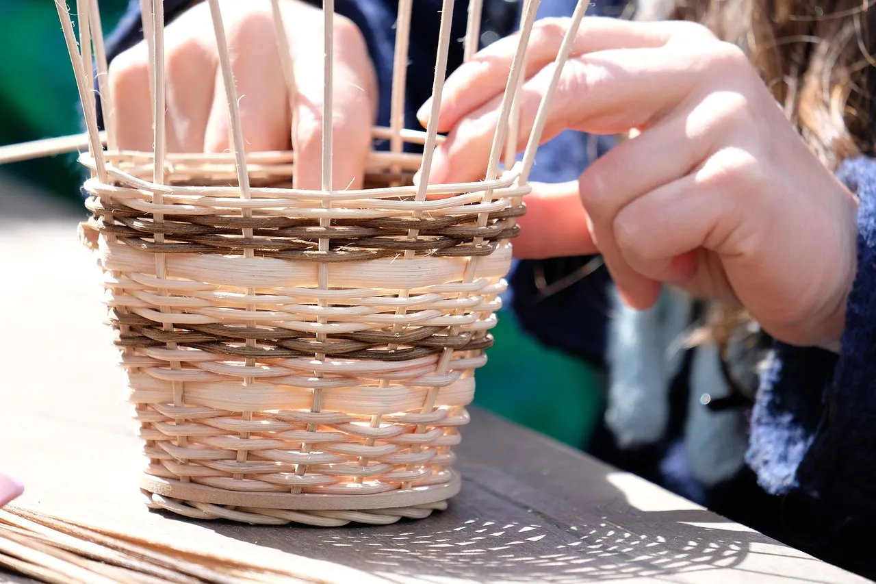 Atelier créatif vannerie