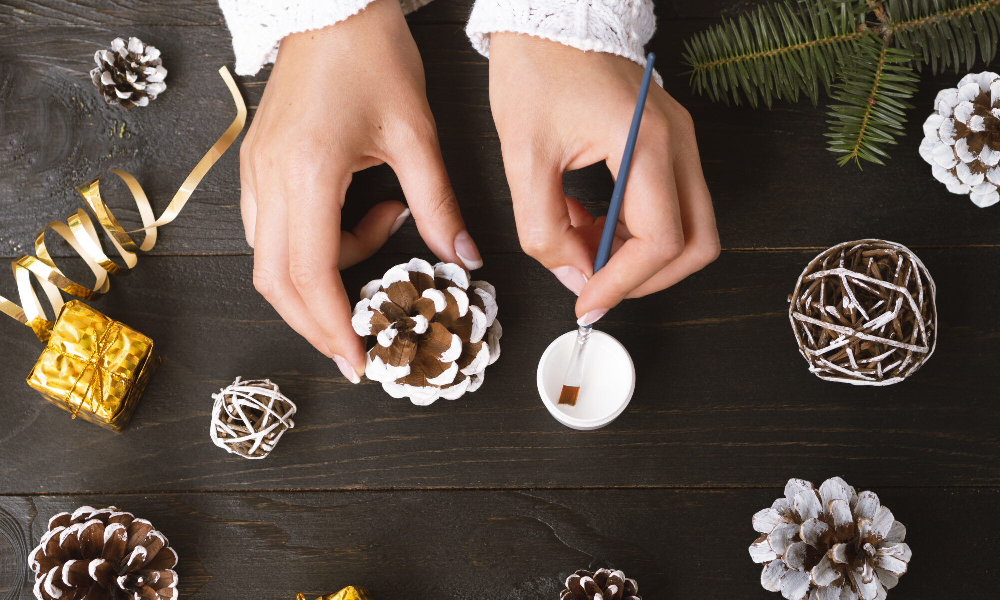 Atelier création de décorations de Noël