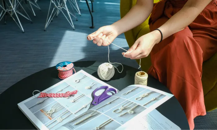 Atelier : Création de porte clé en macramé au Labo de Cambrai Le Labo Cambrai