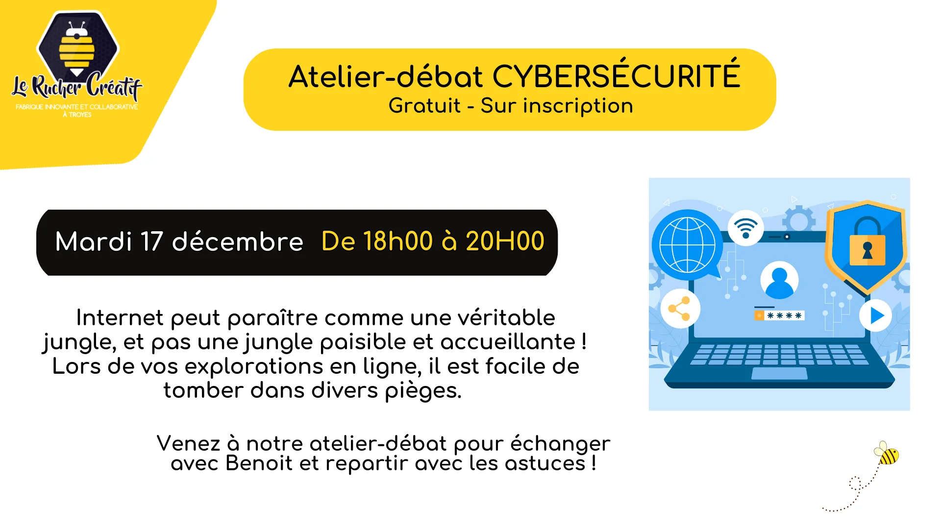 Atelier-débat la Cybersécurité