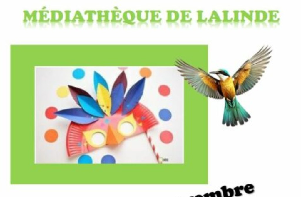 Atelier "masque oiseau"