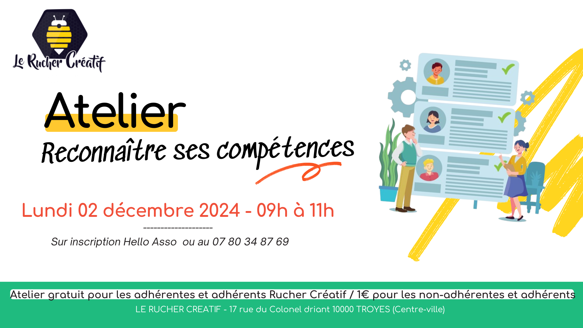 Atelier TRE compétences