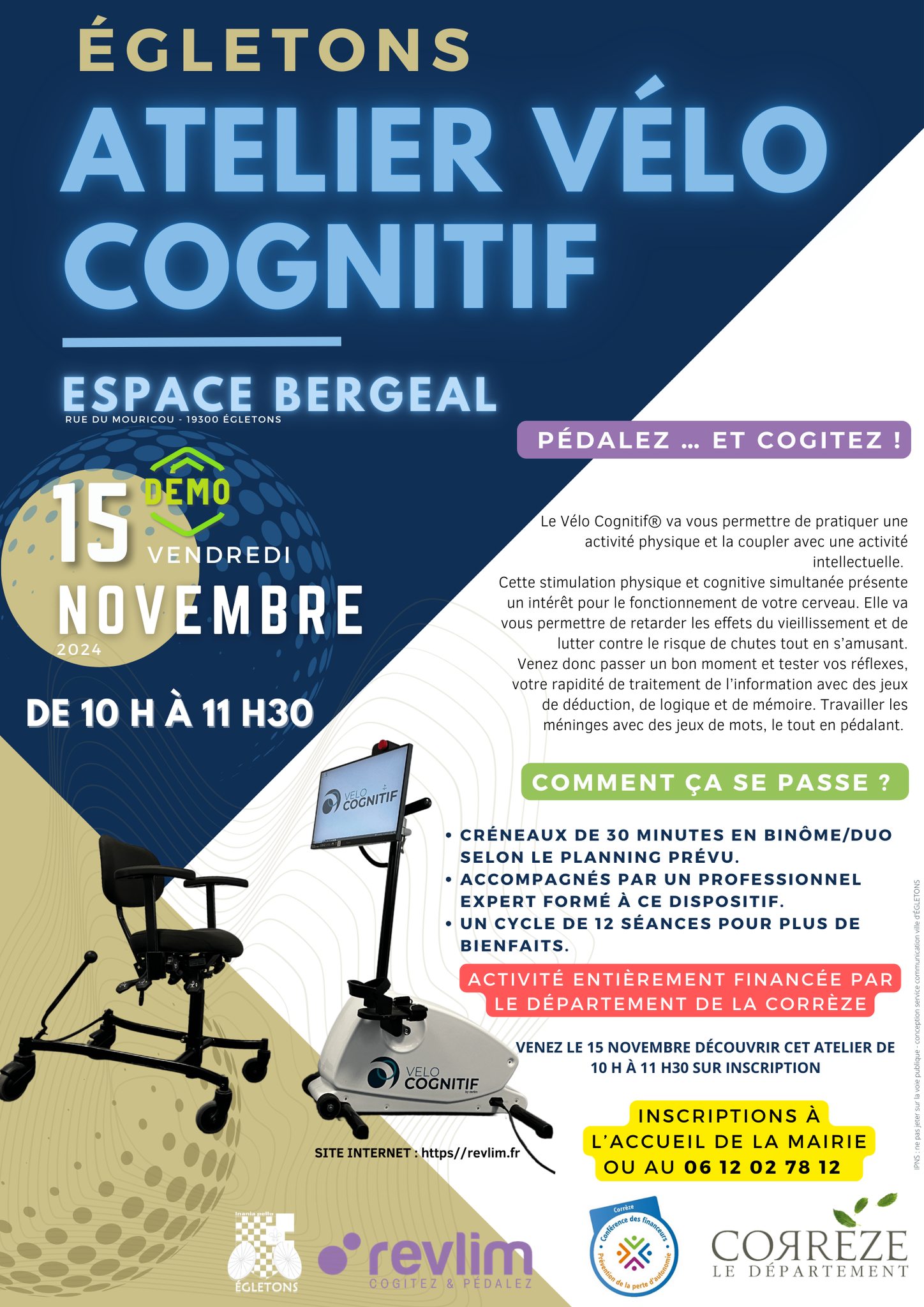 Atelier vélo cognitif