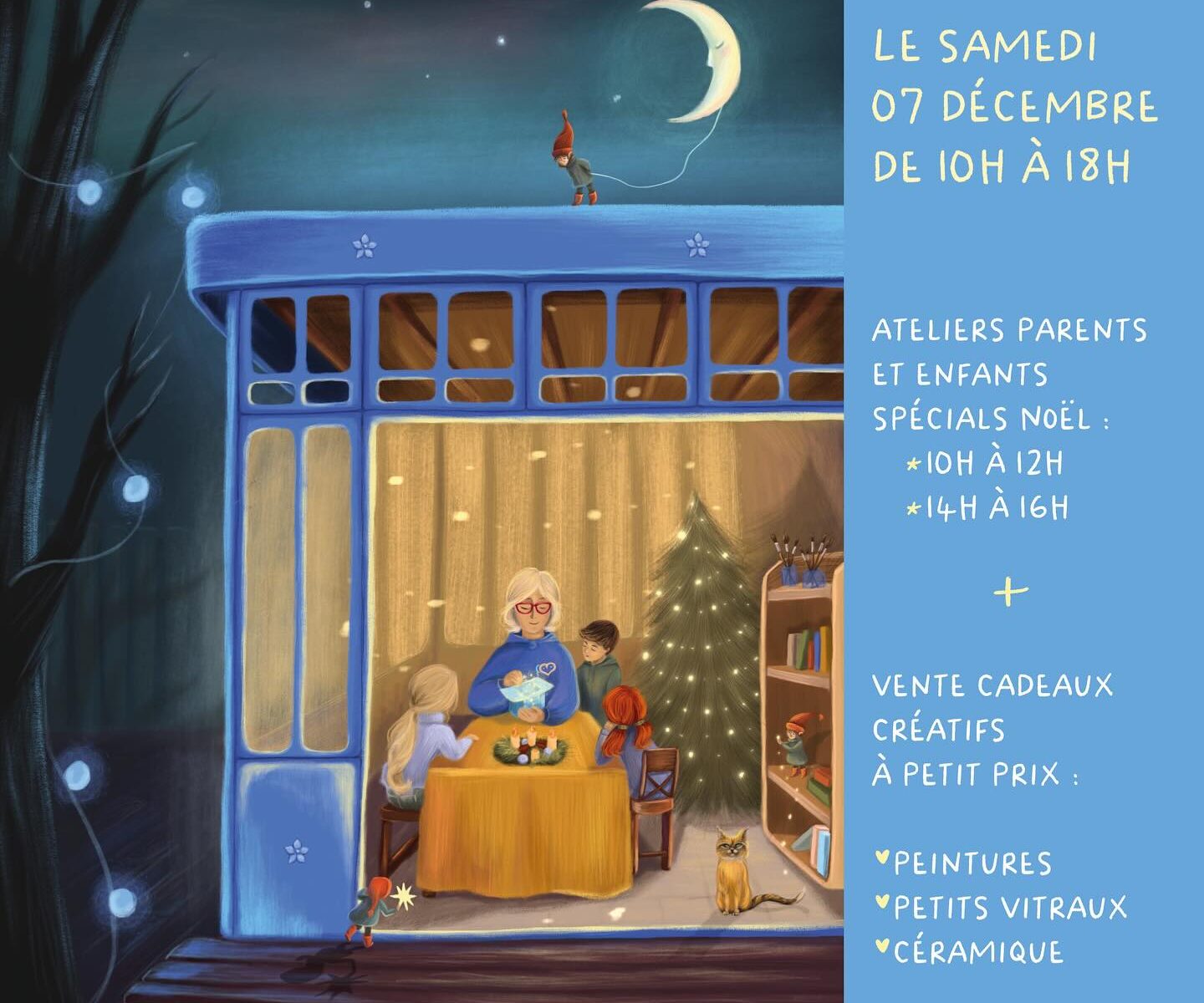 Ateliers Parents et Enfants pour Noël