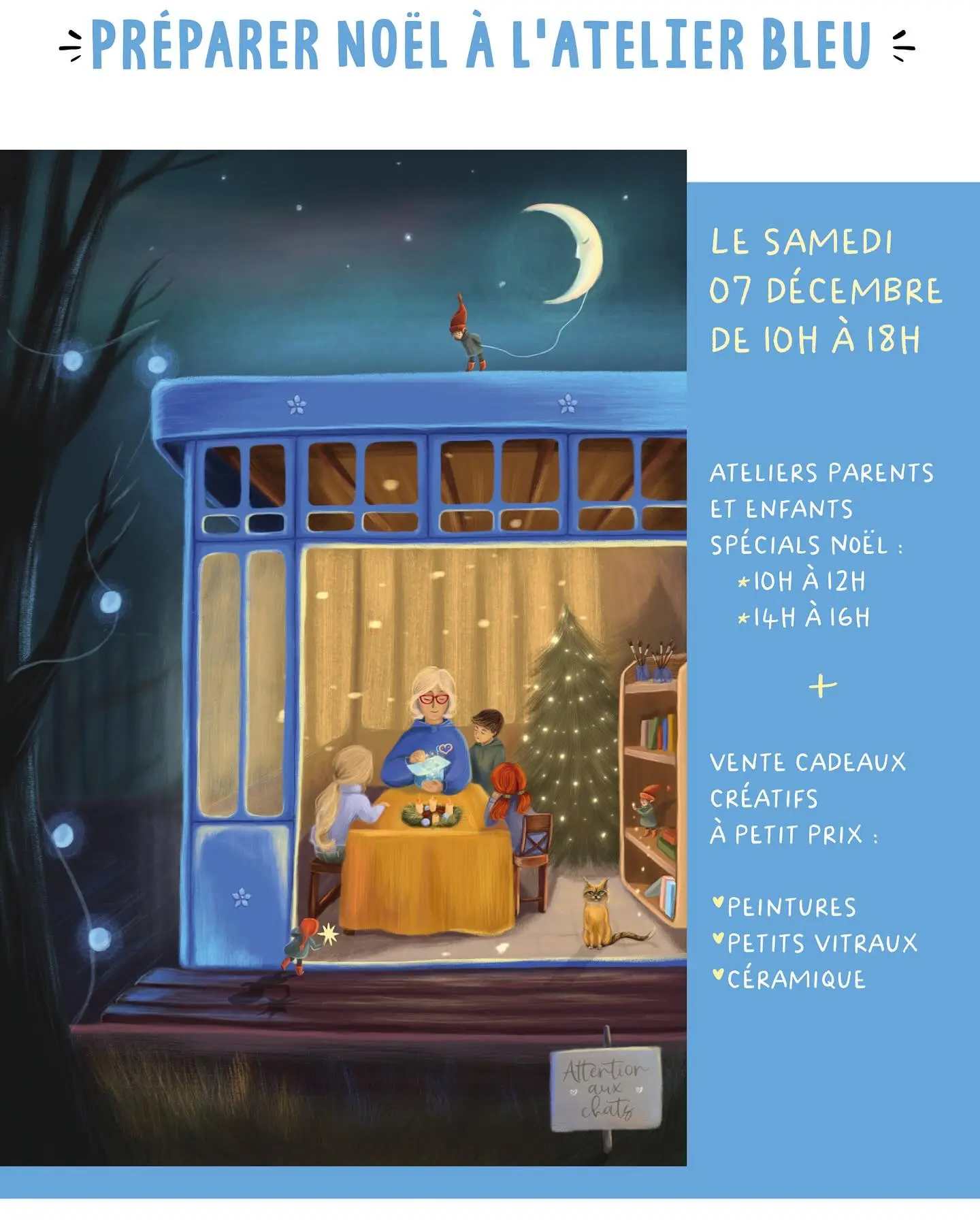 Ateliers Parents et Enfants pour Noël