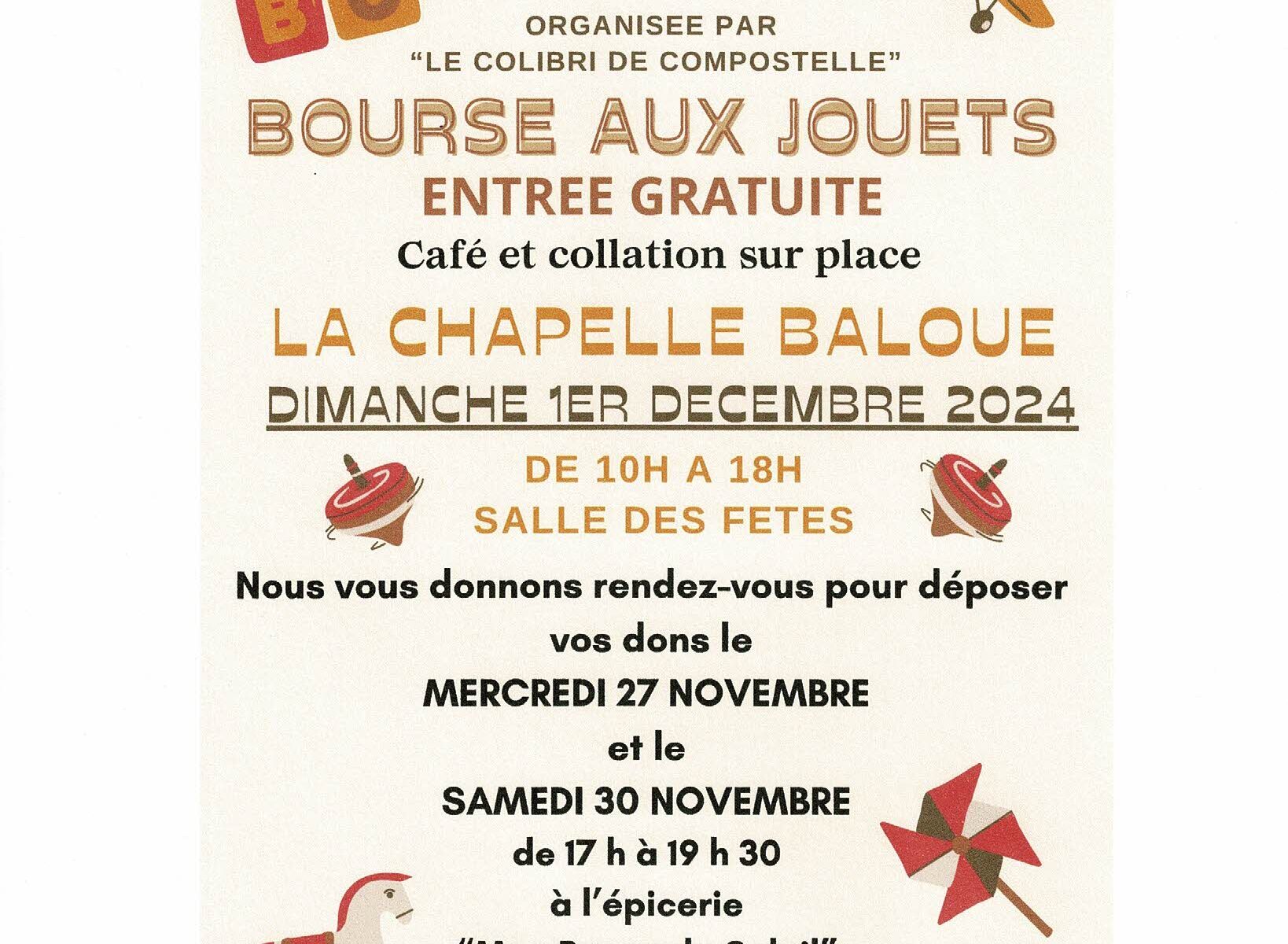 Bourse aux jouets