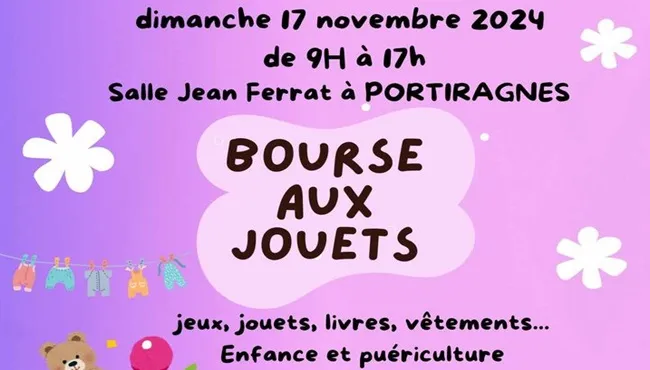 BOURSE AUX JOUETS PORTIRAGNES