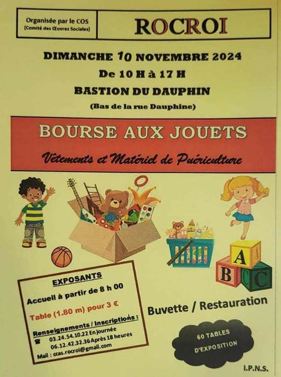 Bourse aux jouets