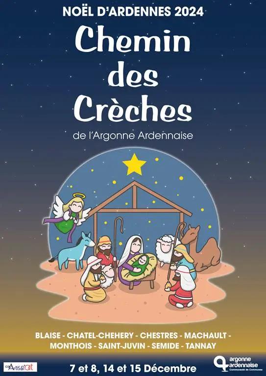 Chemin des Crèches Machault