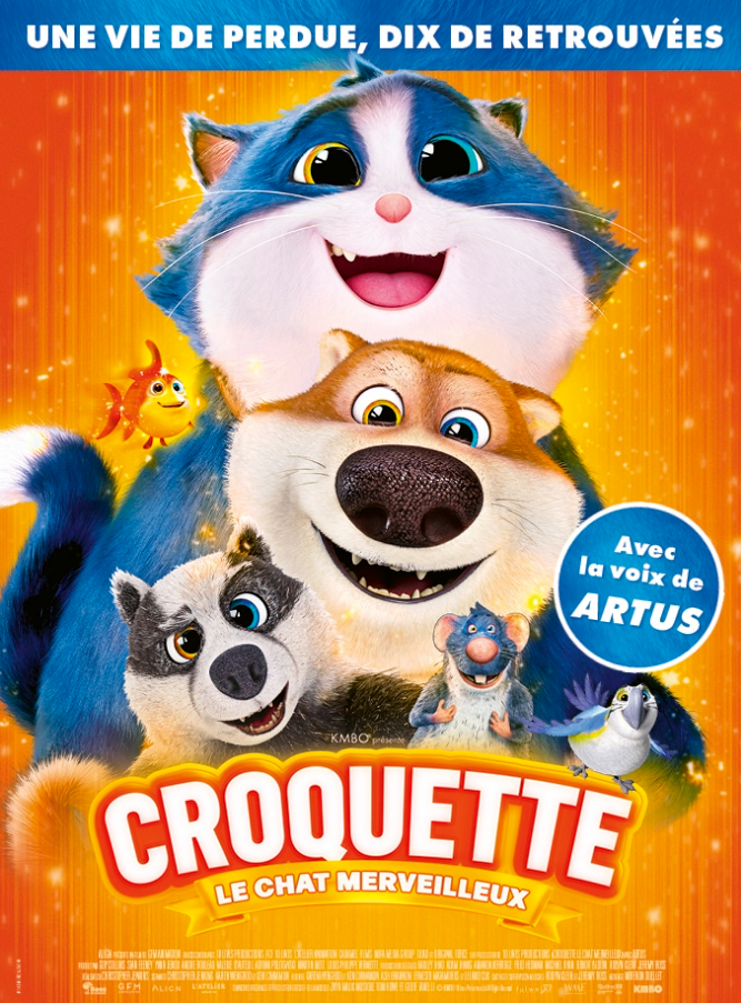 Cinéma Arudy Croquette le chat merveilleux