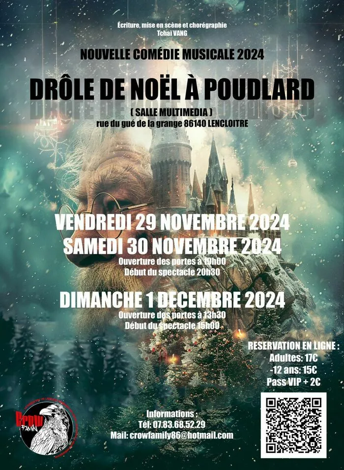 Comédie musicale "Un drôle de Noël à Poudlard"