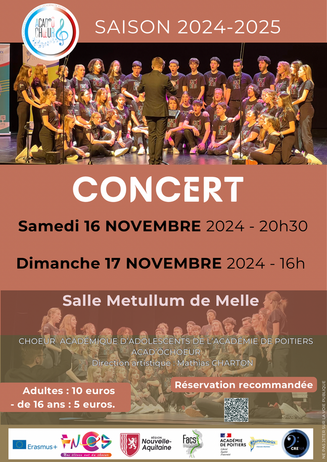 Concert Acad'ô choeur