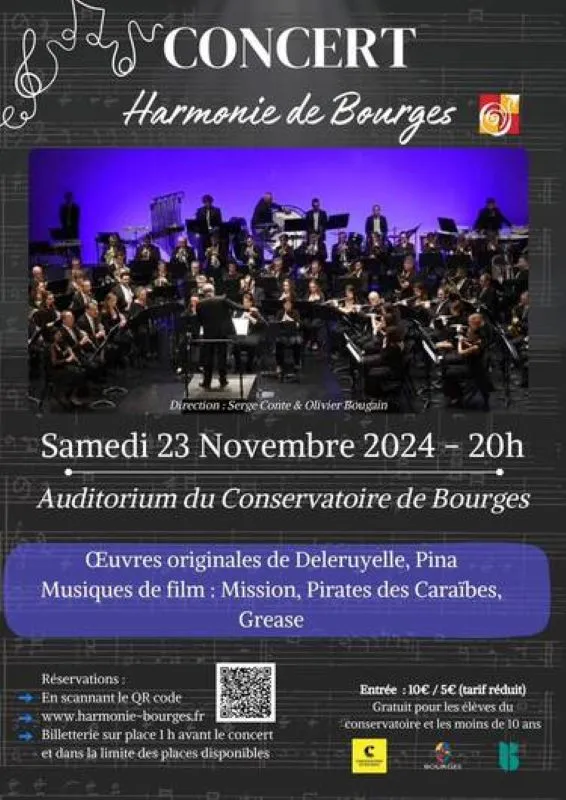 Concert de l'Harmonie de Bourges