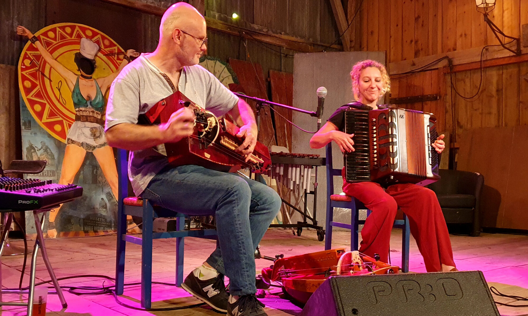 Concert en caravane et bal trad