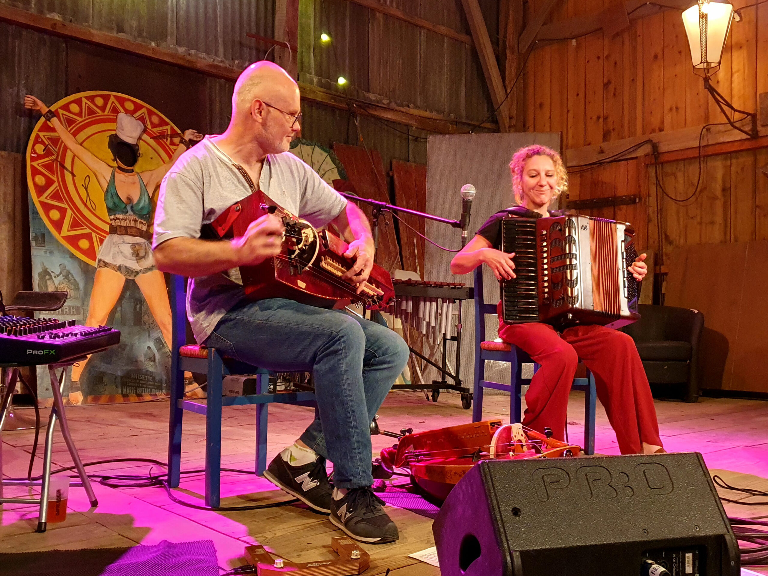 Concert en caravane et bal trad