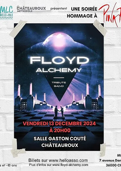 Concert "Floyd Alchemy" Une soirée hommage à Pink Floyd