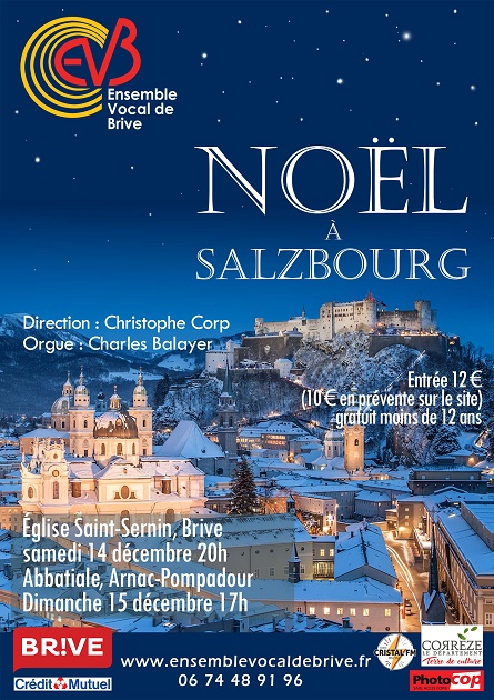 Concert: Noël à Salzbourg (Eglise Saint Sernin)