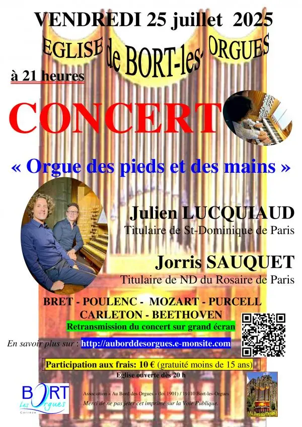 Concert "orgue des pieds et des mains"