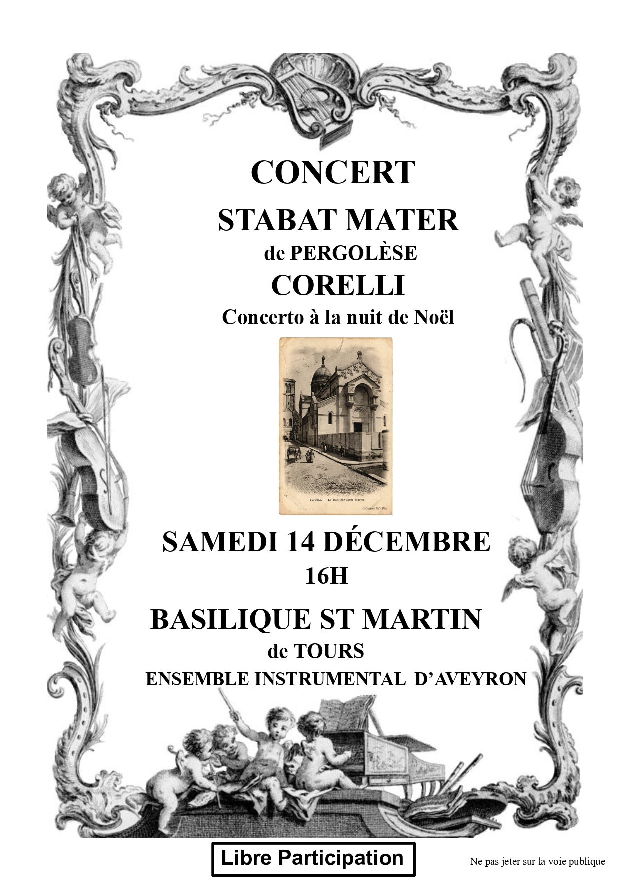 Concert Stabat Mater de Pergolèse Correlli