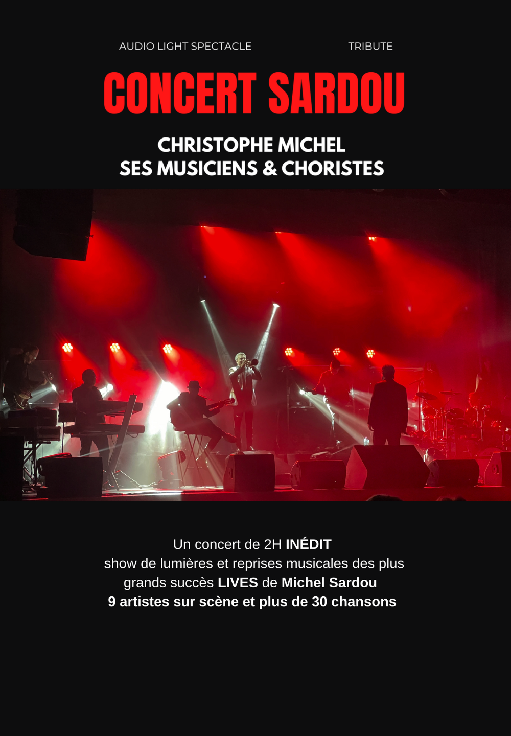 - CONCERT TRIBUTE MICHEL SARDOU