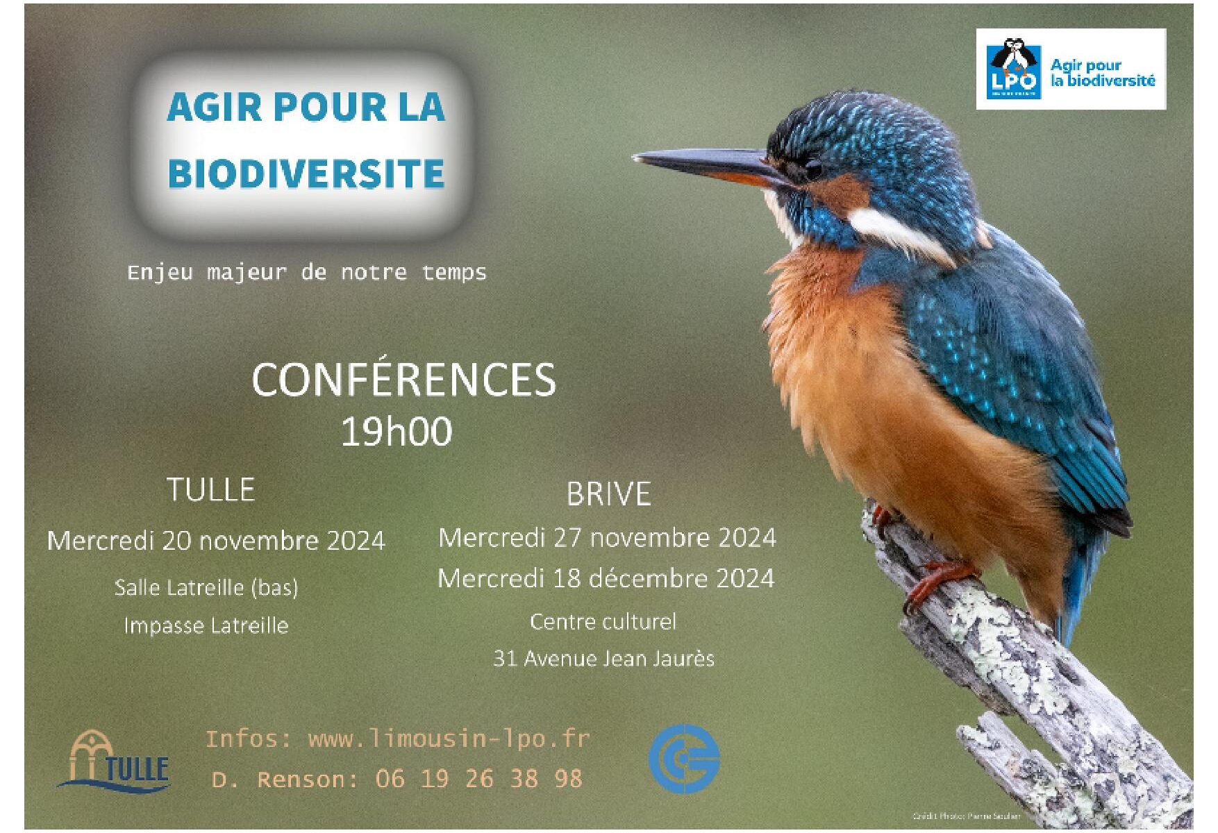 Conférence Agir pour la biodiversité