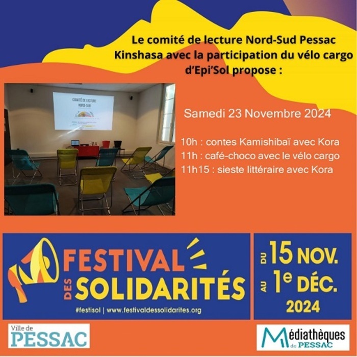 Contes Kamishibaï avec Kora Médiathèque Jacques Ellul Pessac