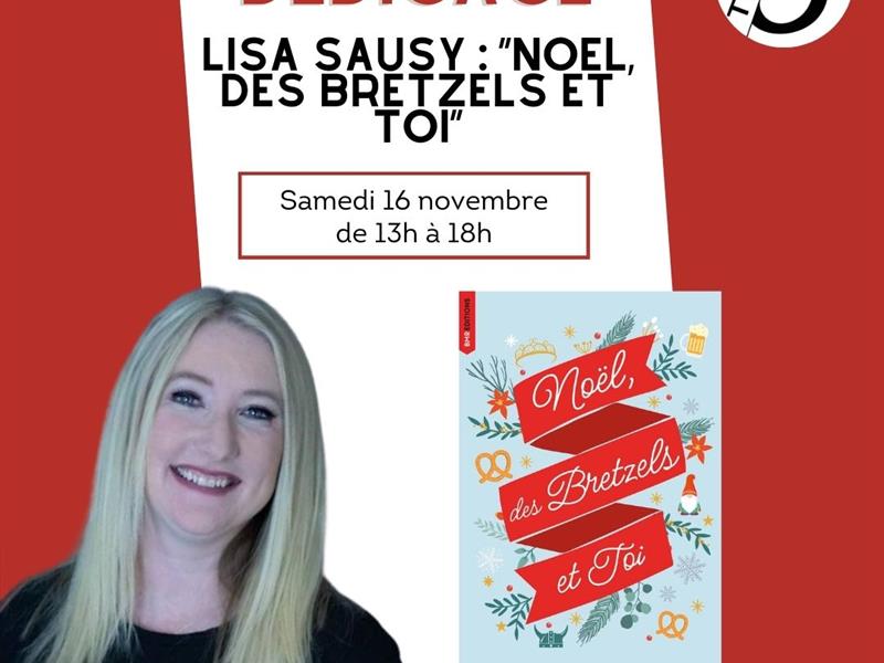 DÉDICACE ROMANCE DE NOËL LISA SAUSY