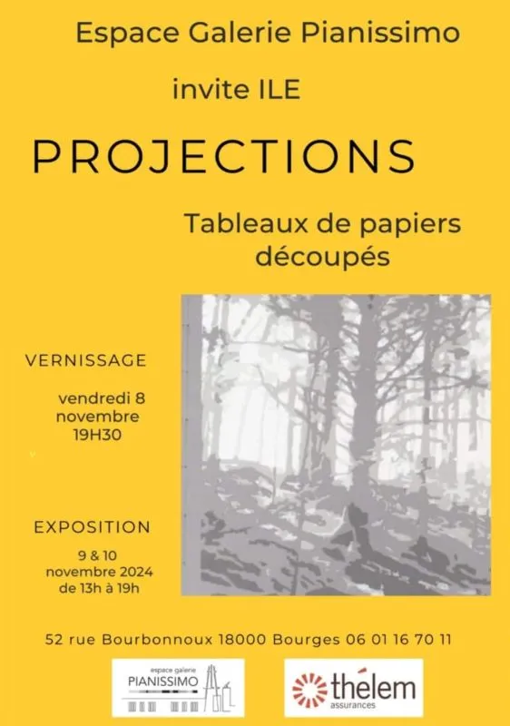 Exposition des oeuvres de Île