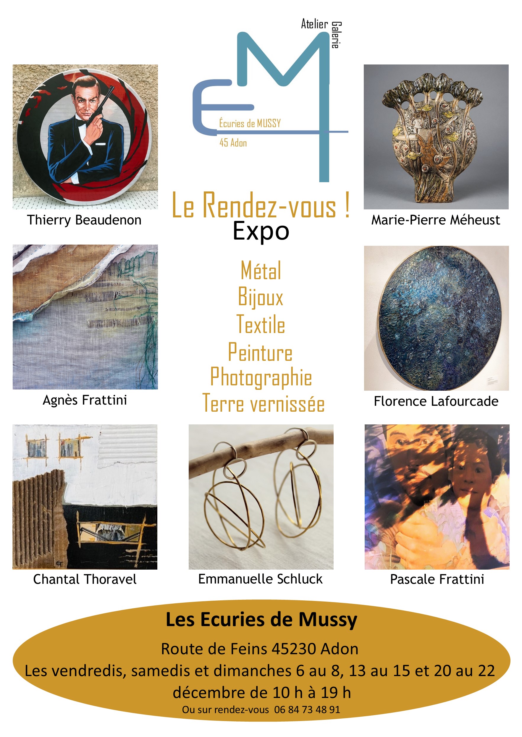 Exposition Le Rendez-vous aux Ecuries de Mussy