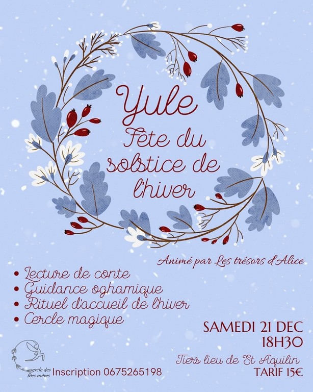 Fête du solstice d'hiver "Yule"