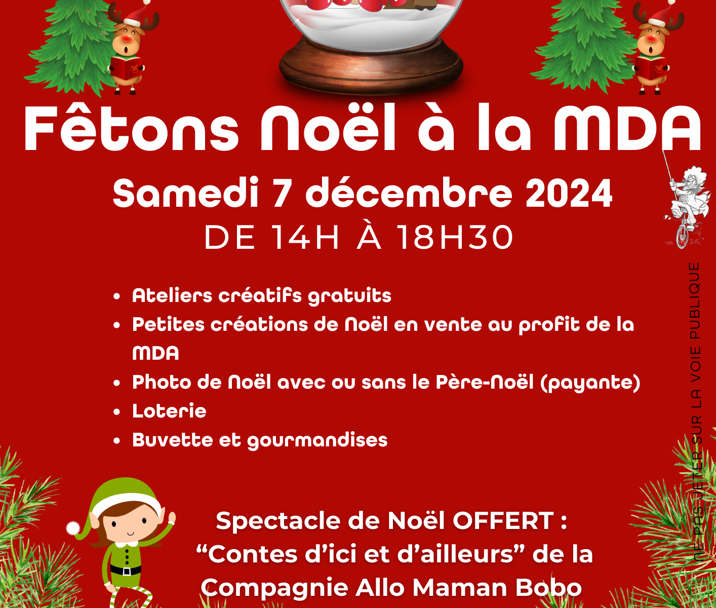 Fêtons Noël à la MDA !