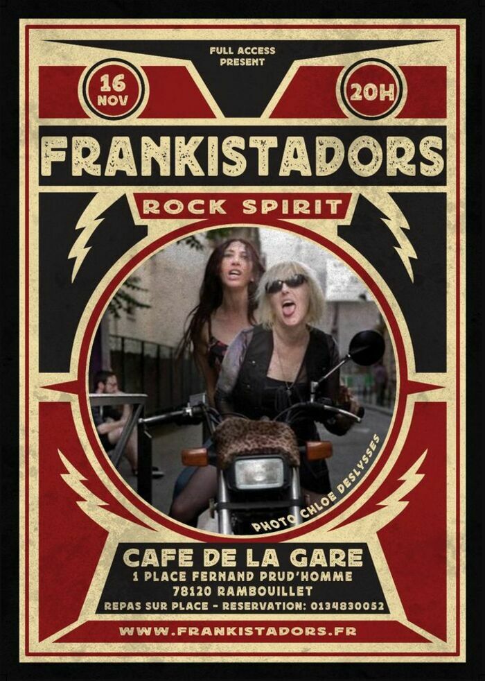 Frankistadors Café de la Gare Rambouillet