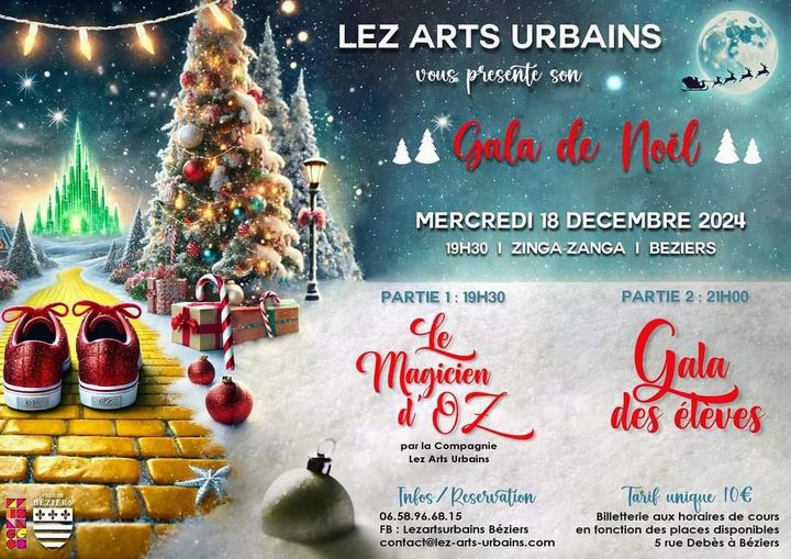 GALA DE NOËL LEZ ARTS URBAINS