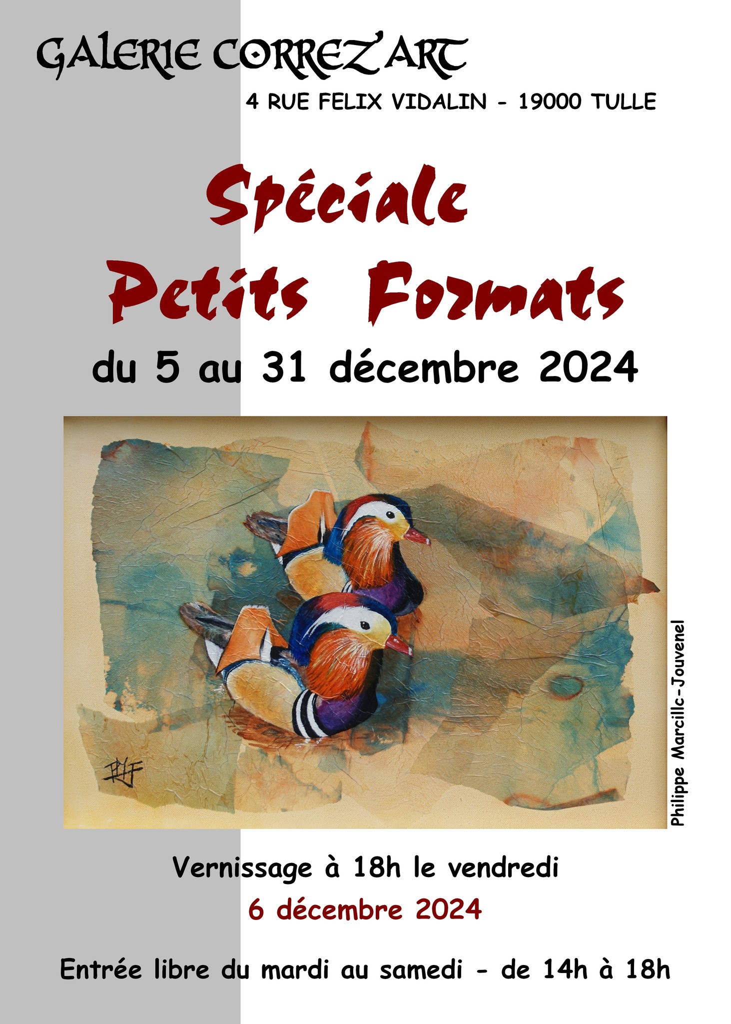 Galerie Correz'Art Exposition Spéciale Petits Formats