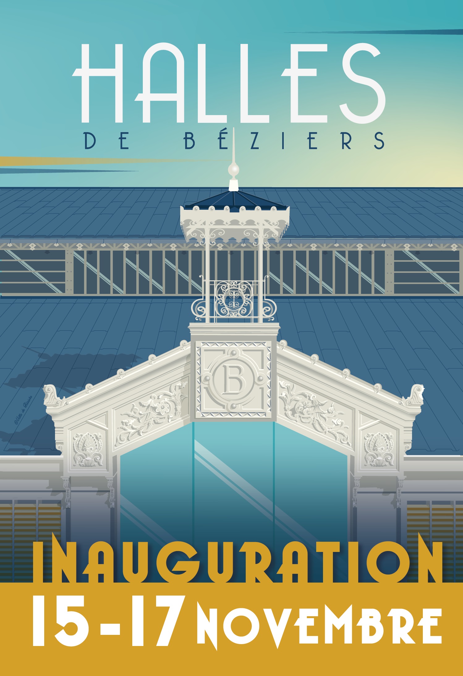 INAUGURATION DES HALLES DE BÉZIERS