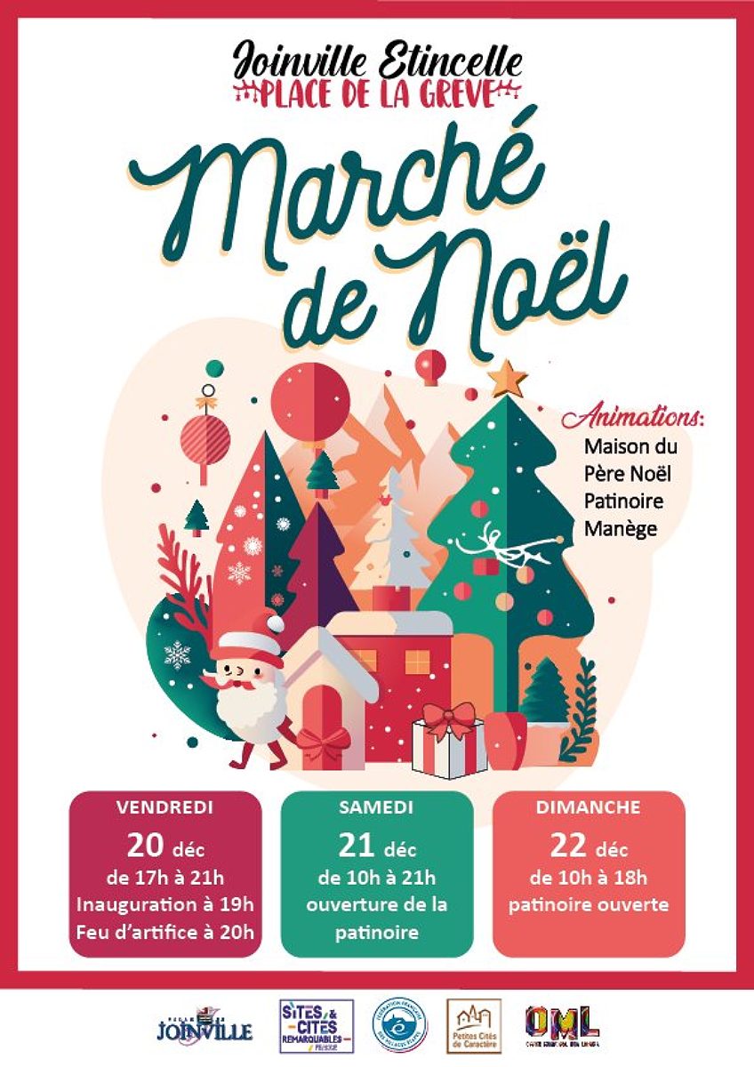 JOINVILLE ÉTINCELLE MARCHÉ DE NOEL