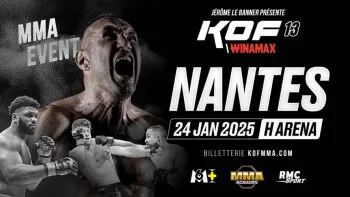 King Of Fighters MMA #13 Palais des Sports Beaulieu / H Arena 2025-01-24