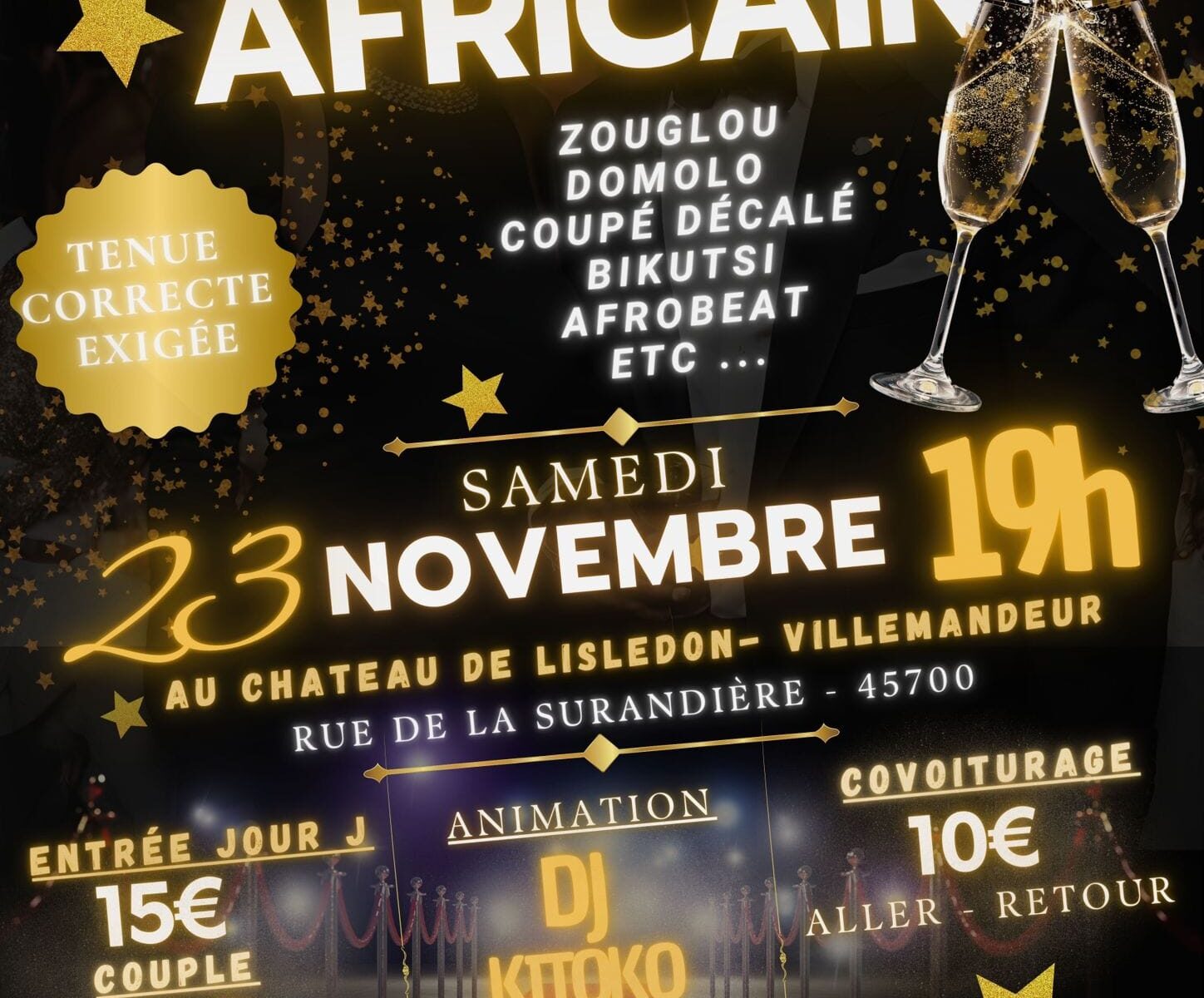 La nuit africaine