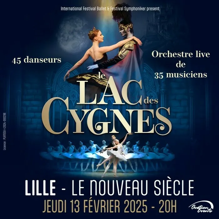 LE LAC DES CYGNES LE NOUVEAU SIECLE Lille